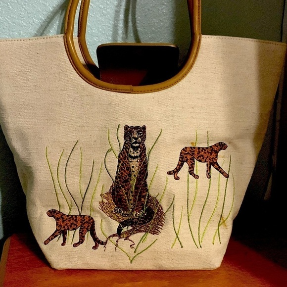Beautiful linen tote bag MARLO - Picture 2 of 9